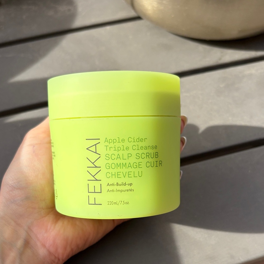 Apple Cider Triple Cleanse Scalp Scrub — FEKKAI